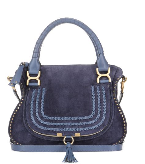 chloe marcie medium shoulder bag blue|chloe marcie bag medium sale.